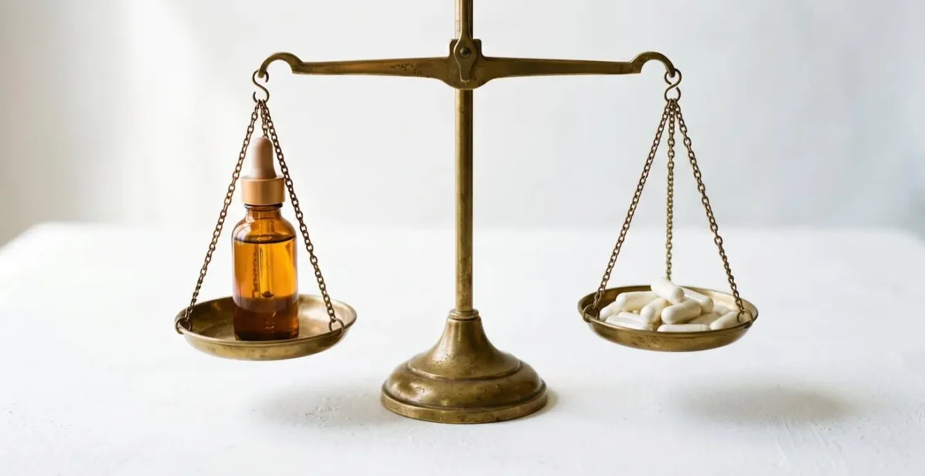 Comparaison visuelle symbolique entre différents formats de CBD et leur rapport qualité-prix