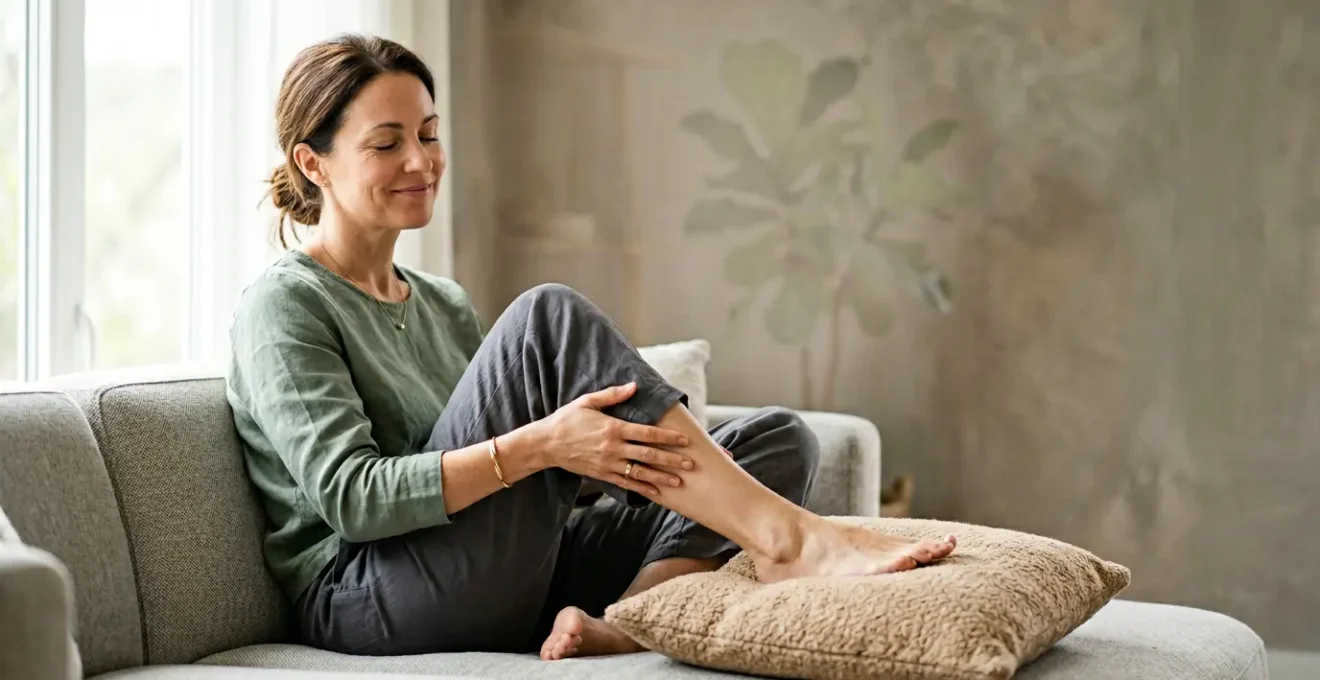 Sensation de légèreté et bien-être dans les jambes grâce à une meilleure circulation sanguine